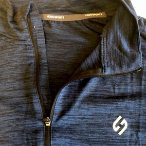 HODO SPORTS Long Sleeve Zipper T (NEW) Dark Blue
